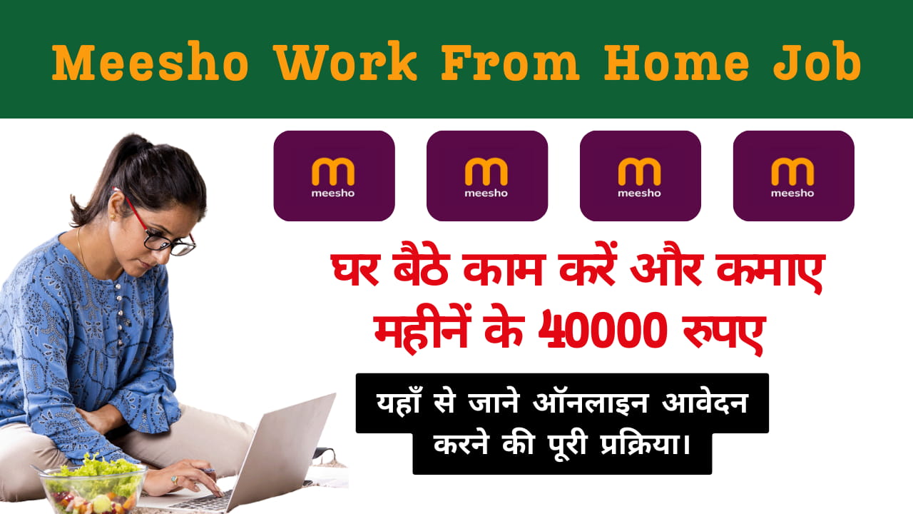 Meesho Work From Home Job