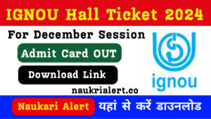 IGNOU Hall Ticket December