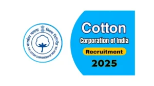 Cotton Corporation of India Limited (CCIL) Recruitment 2025 Apply Form