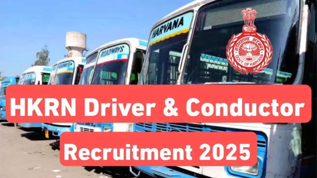 HKRN Driver and Conductor Recruitment 2025 Apply Form