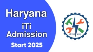 Haryana ITI Admission 2025 Apply Online Form
