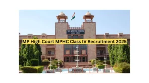 MP High Court MPHC Class IV Recruitment 2025 Apply Online Form