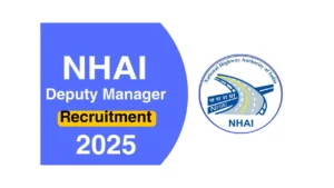 NHAI Deputy Manager (Technical) Recruitment 2025 Apply Online Form