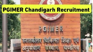 PGIMER Chandigarh Recruitment 2025 Apply Online form For 160 Posts