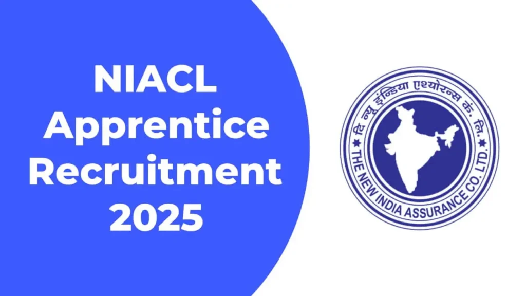 NIACL Apprentice Recruitment 2025 Apply Form