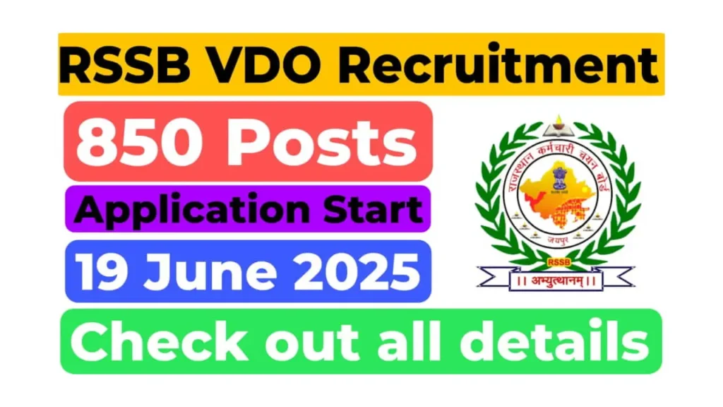 RSSB VDO Recruitment 2025