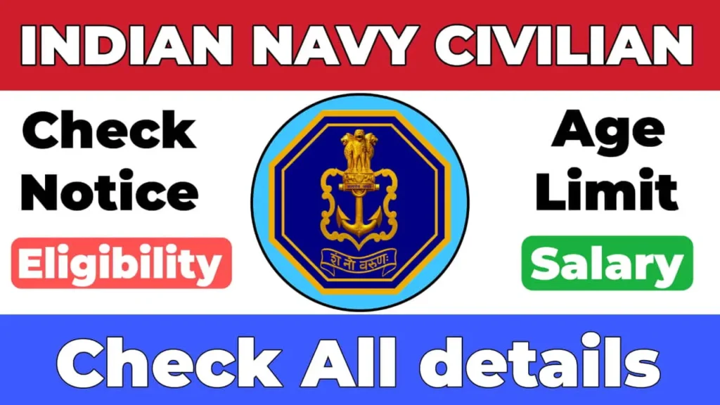 Indian Navy Civilian Recruitment 2025